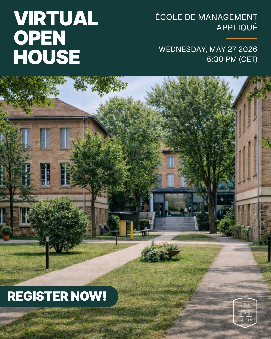 Explore Your Future: EMA Invites You to Its Virtual Open House